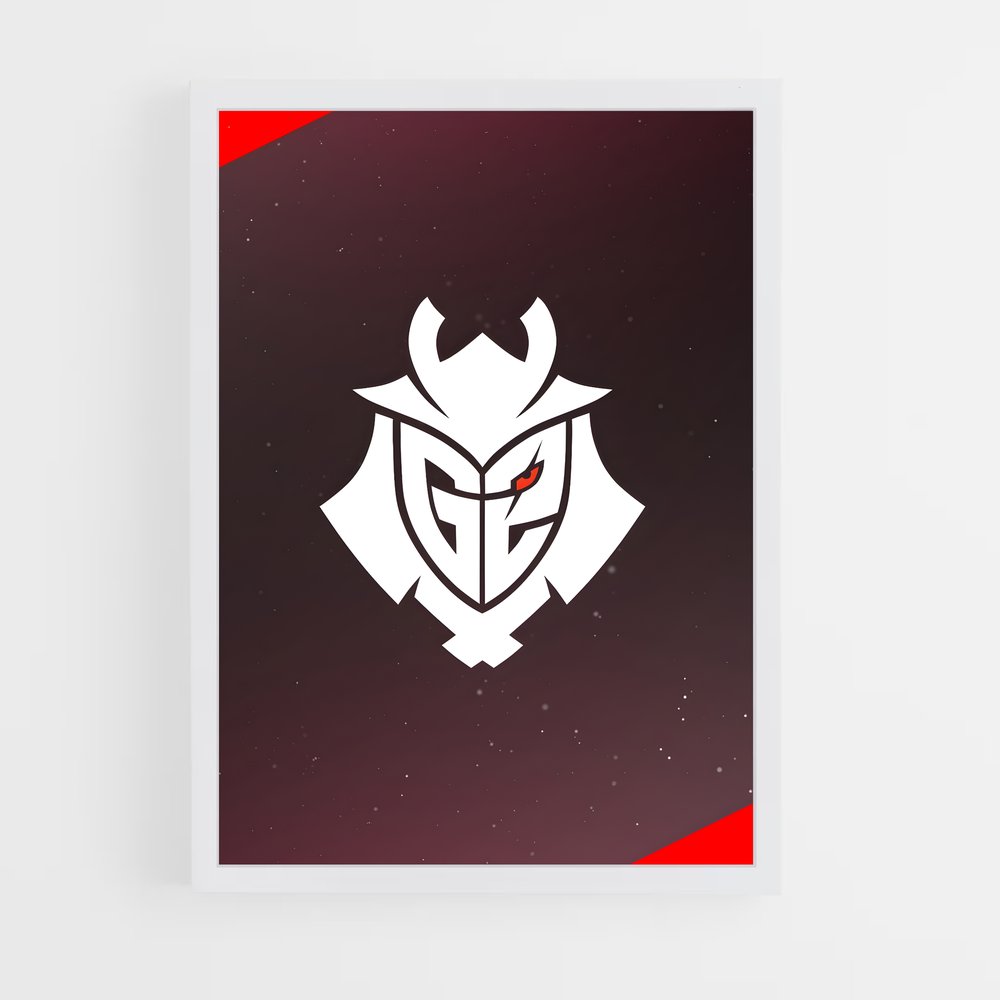 Poster G2 Legends – affiche Esports (vue 3)